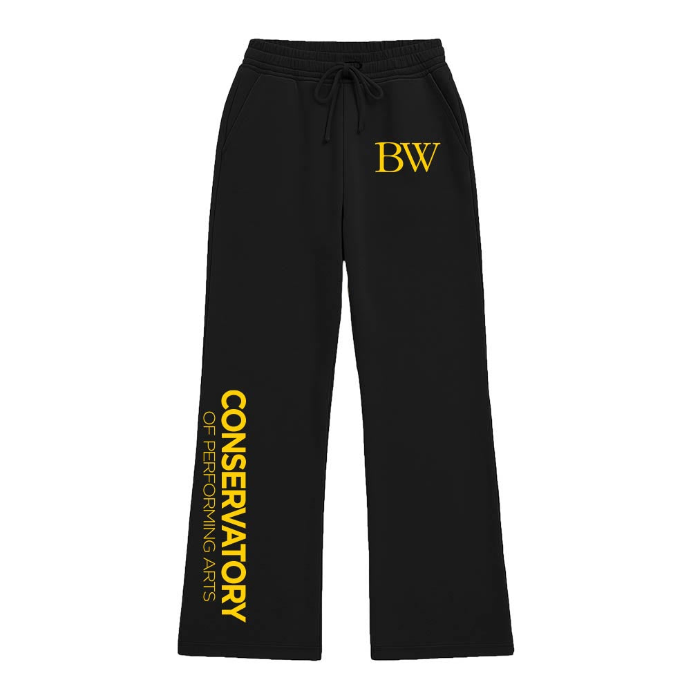 BW Conservatory ~ Ladies Fleece Wide Leg Pant ~ Baldwin Conservatory of Performing Arts