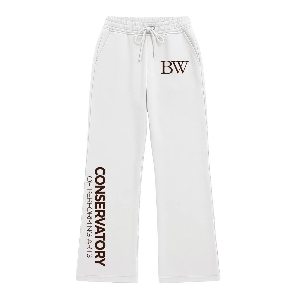 BW Conservatory ~ Ladies Fleece Wide Leg Pant ~ Baldwin Conservatory of Performing Arts