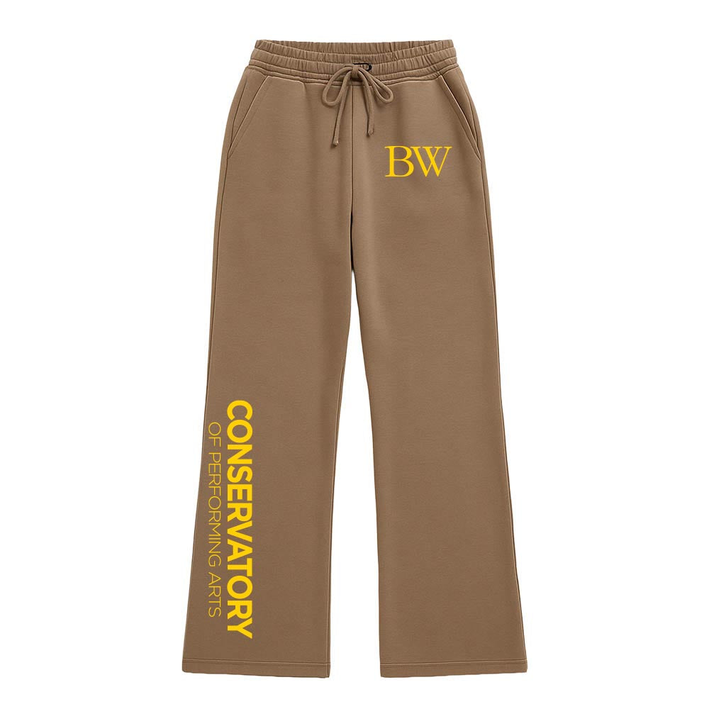 BW Conservatory ~ Ladies Fleece Wide Leg Pant ~ Baldwin Conservatory of Performing Arts