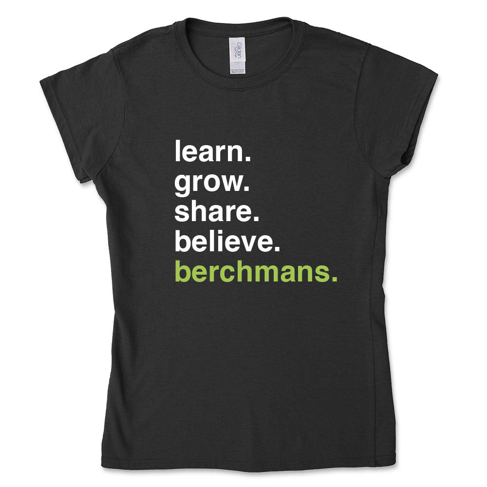 Pillars of Growth ~ Cotton T-Shirt ~ St John Berchmans