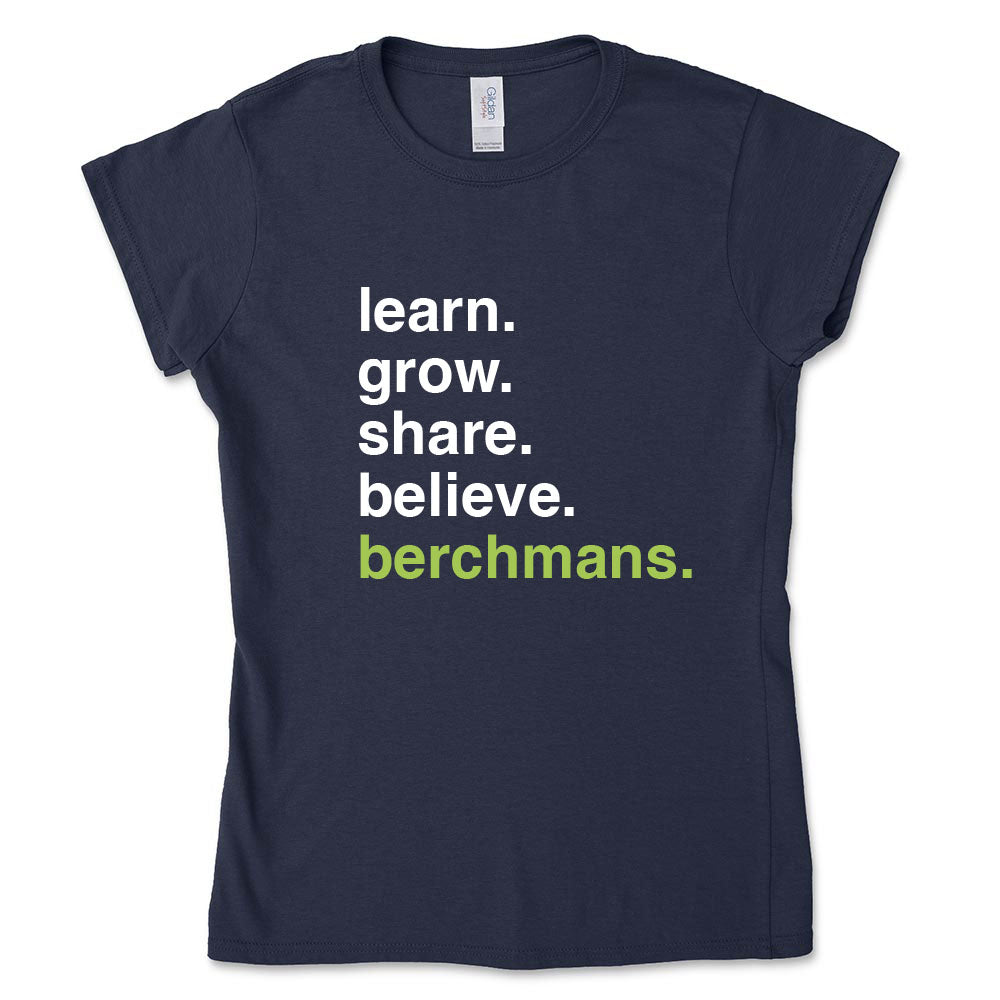 Pillars of Growth ~ Cotton T-Shirt ~ St John Berchmans