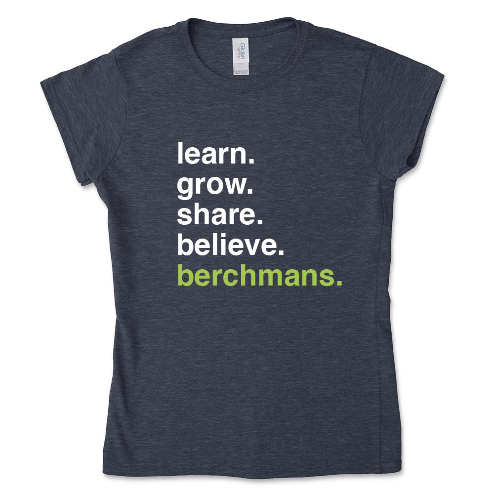 Pillars of Growth ~ Cotton T-Shirt ~ St John Berchmans