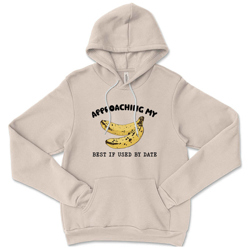 Approaching My Best if Used By ~ Sponge Fleece Hoodie ~ humanKIND