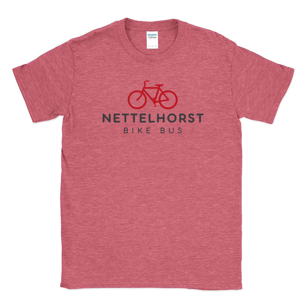 Bike Bus ~ Cotton T-Shirt ~ Nettelhorst School