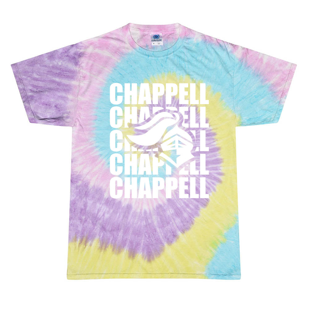Bold Repeater ~ Tie-Dye T-Shirt ~ Chappell Elementary School