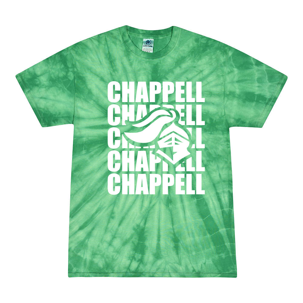 Bold Repeater ~ Tie-Dye T-Shirt ~ Chappell Elementary School