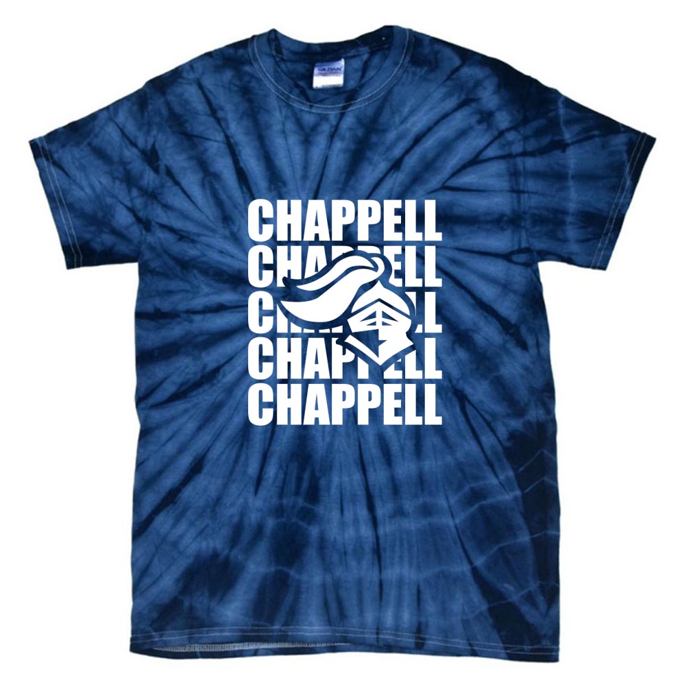 Bold Repeater ~ Tie-Dye T-Shirt ~ Chappell Elementary School