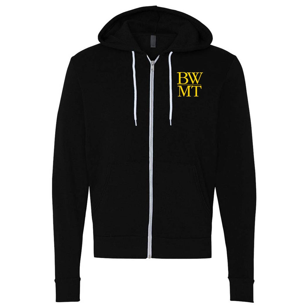 BW ~ Sponge Fleece Zip Hoodie ~ Baldwin Wallace Conservatory of Performing Arts