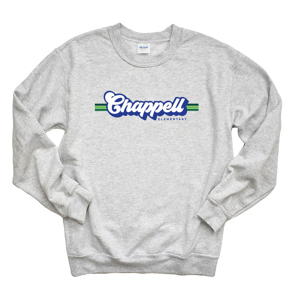 Chappell Vibes ~ Crewneck Sweatshirt ~ Chappell Elementary School