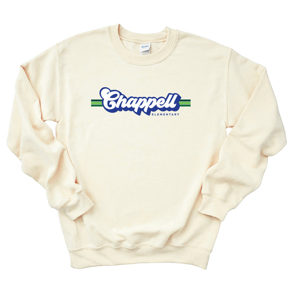 Chappell Vibes ~ Crewneck Sweatshirt ~ Chappell Elementary School