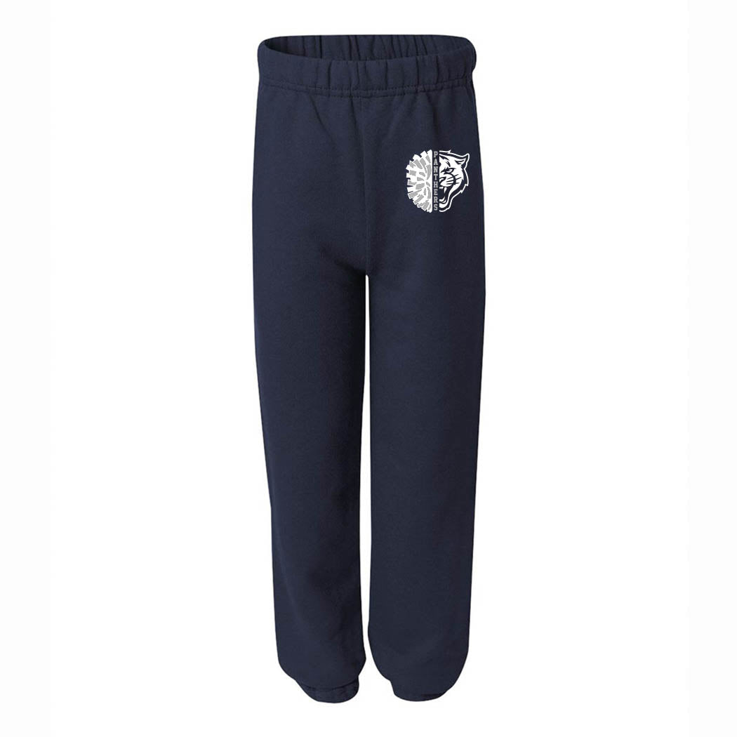 Cheer Mascot ~ Sweatpants ~ East Prairie Cheer-navy
