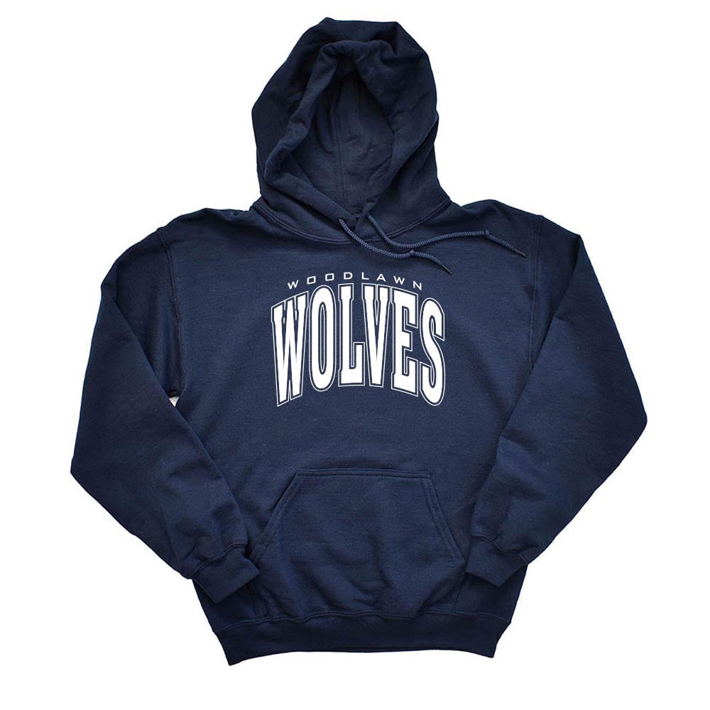 Classic Arc ~ Hoodie ~ Woodlawn Middle School