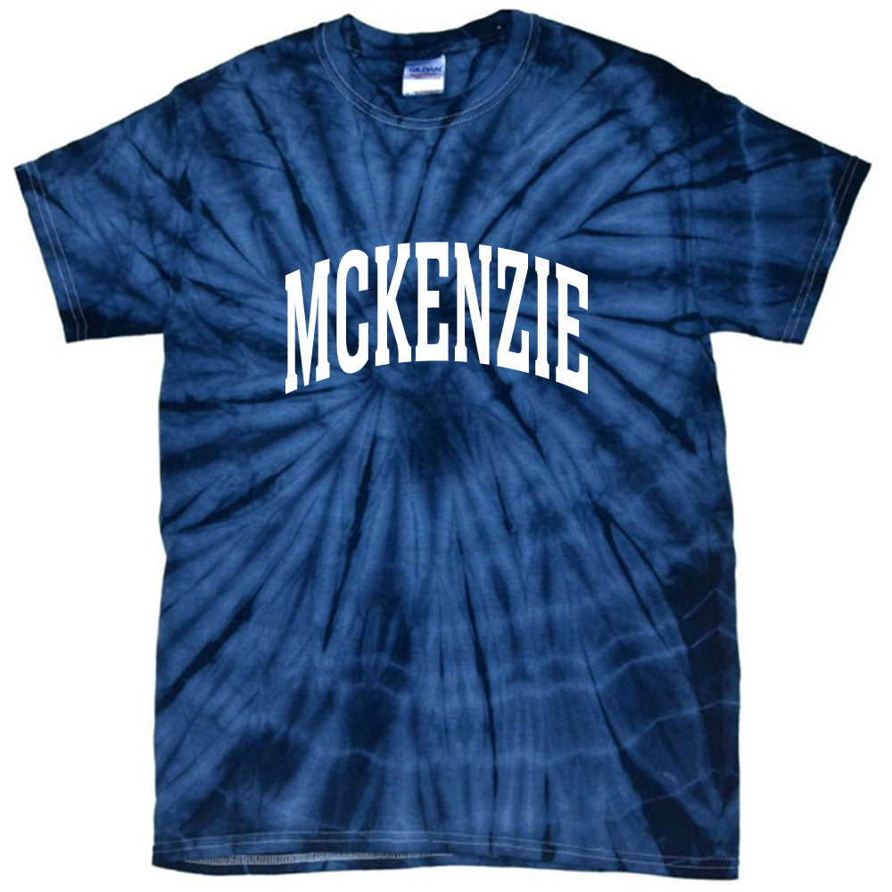 Classic Arc McKenzie ~ Tie-Dye T-Shirt ~ McKenzie Elementary School