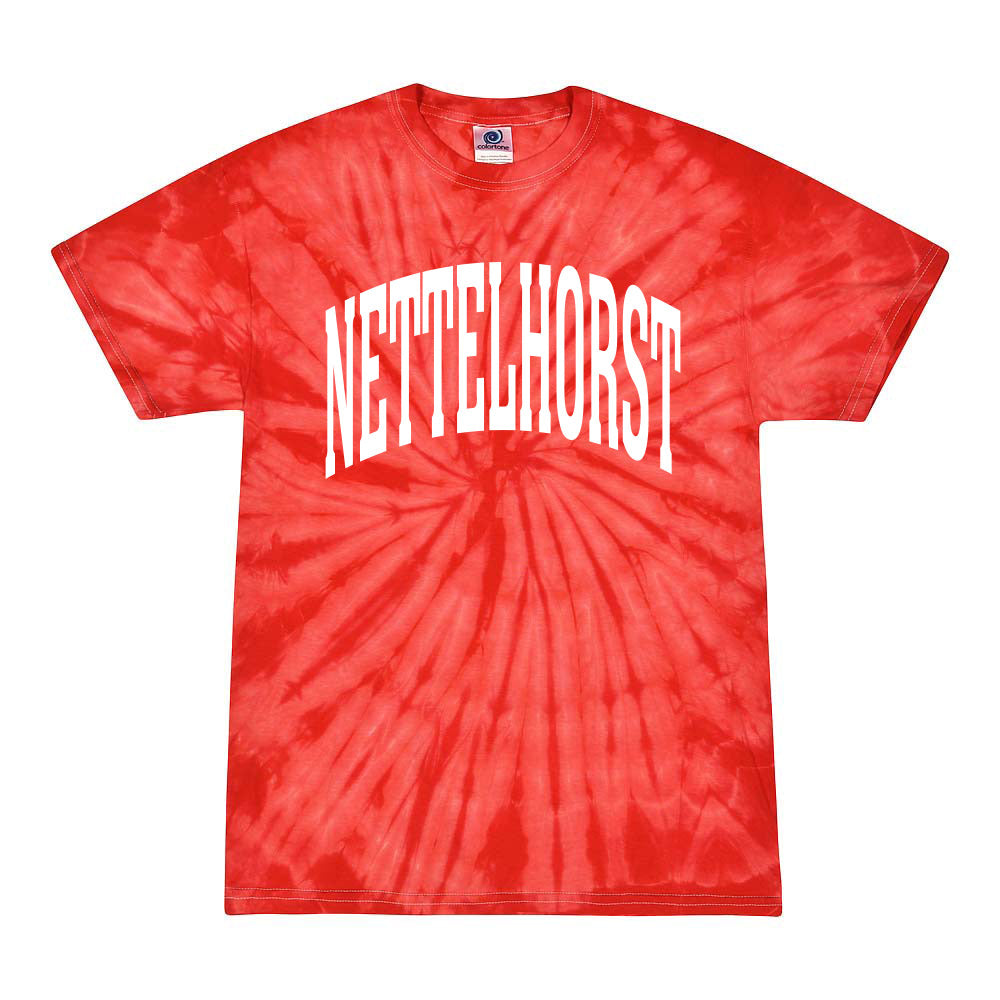 Classic Arc ~ Tie-Dye T-Shirt ~ Nettelhorst School
