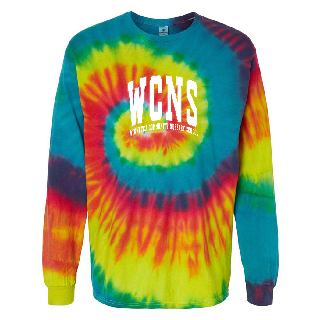 Classic Arc ~ Youth Tie Dye T-Shirt ~ Winnetka Community Nursery School