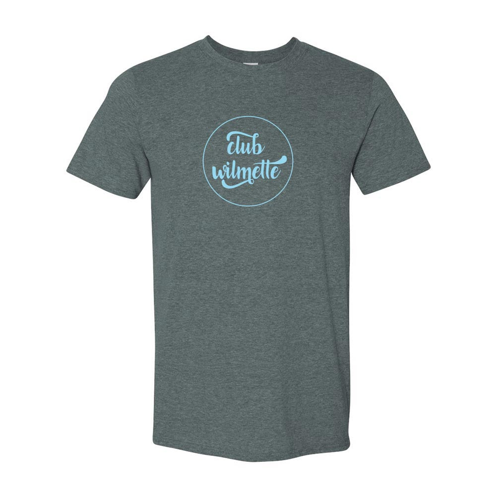 Club Wilmette Logo ~ Cotton T-Shirt ~ Club Wilmette