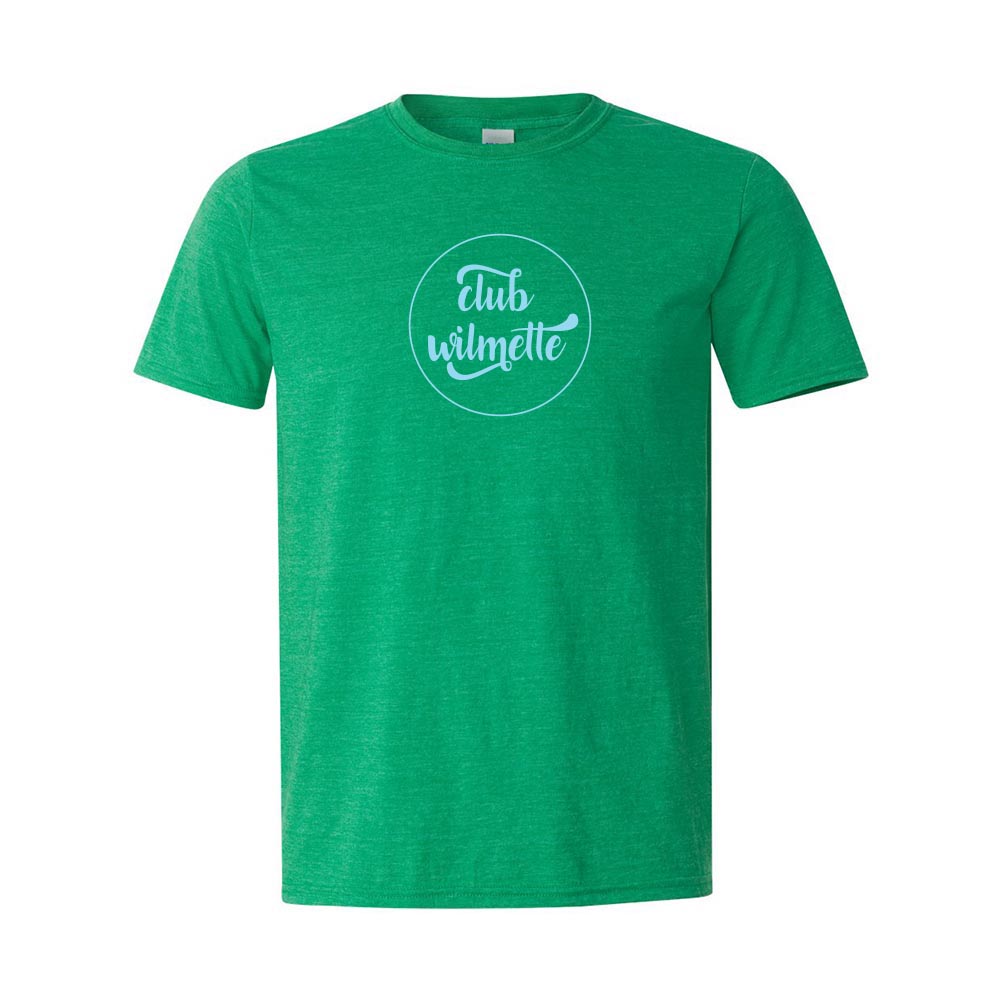 Club Wilmette Logo ~ Cotton T-Shirt ~ Club Wilmette