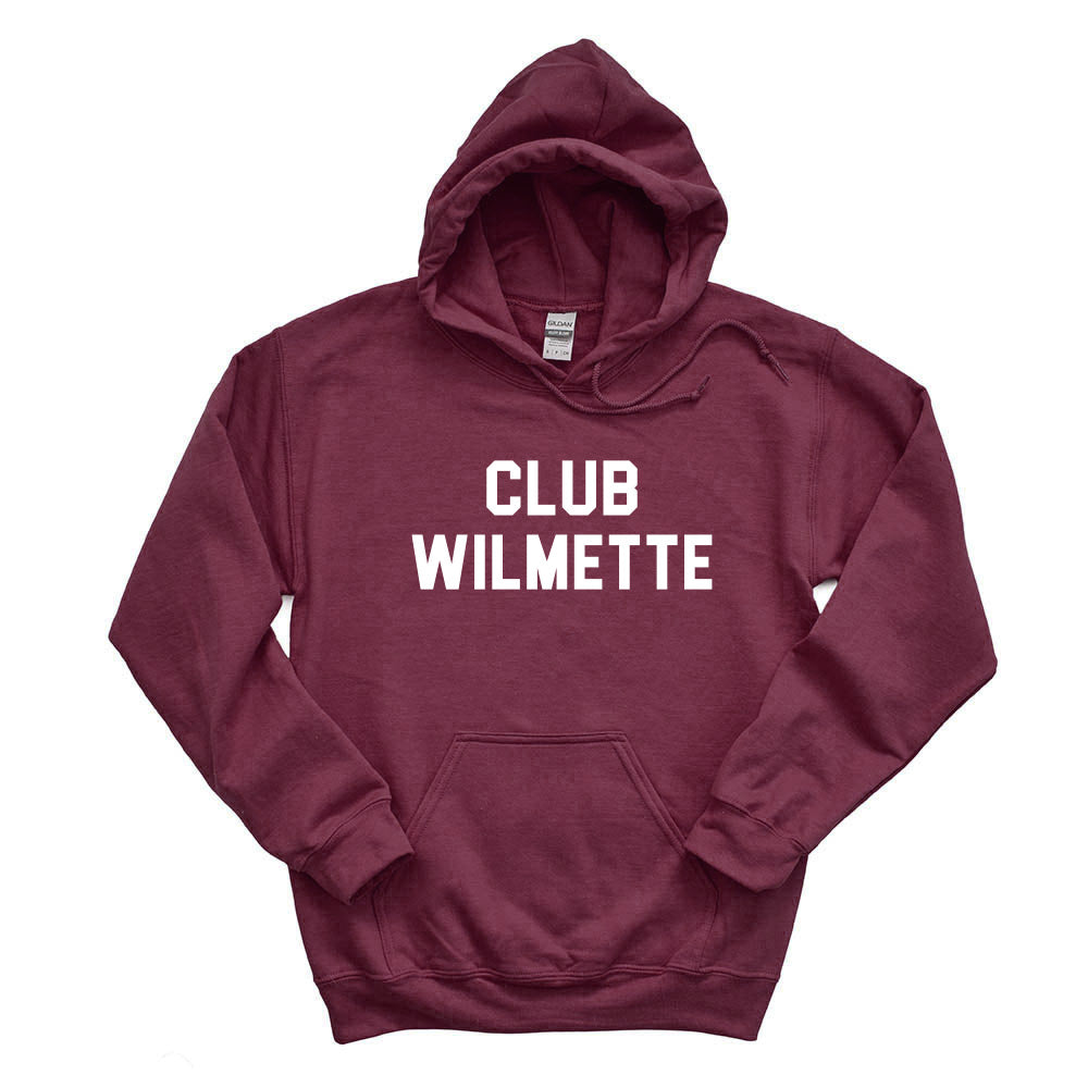 Club Wilmette Block ~ Hoodie ~ Club Wilmette