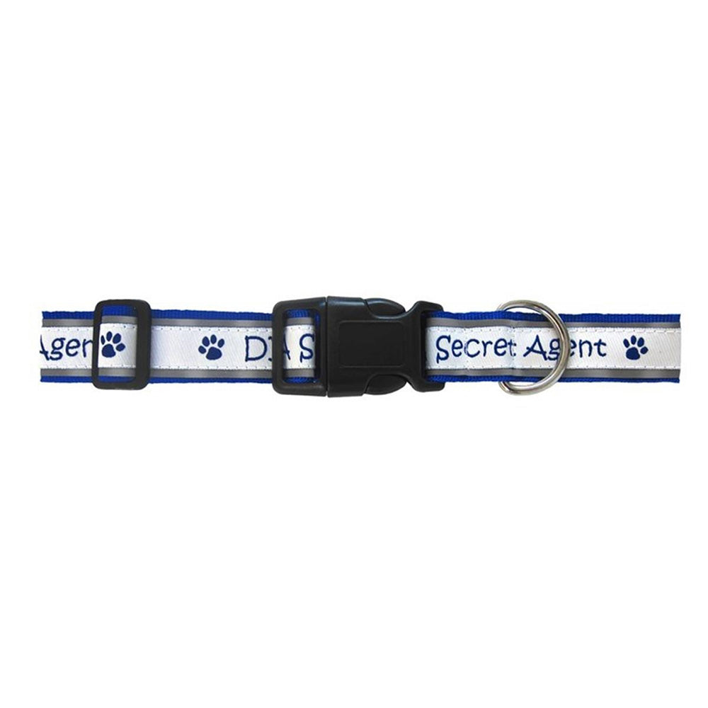 Woven Reflective 1" Wide Pet Collar