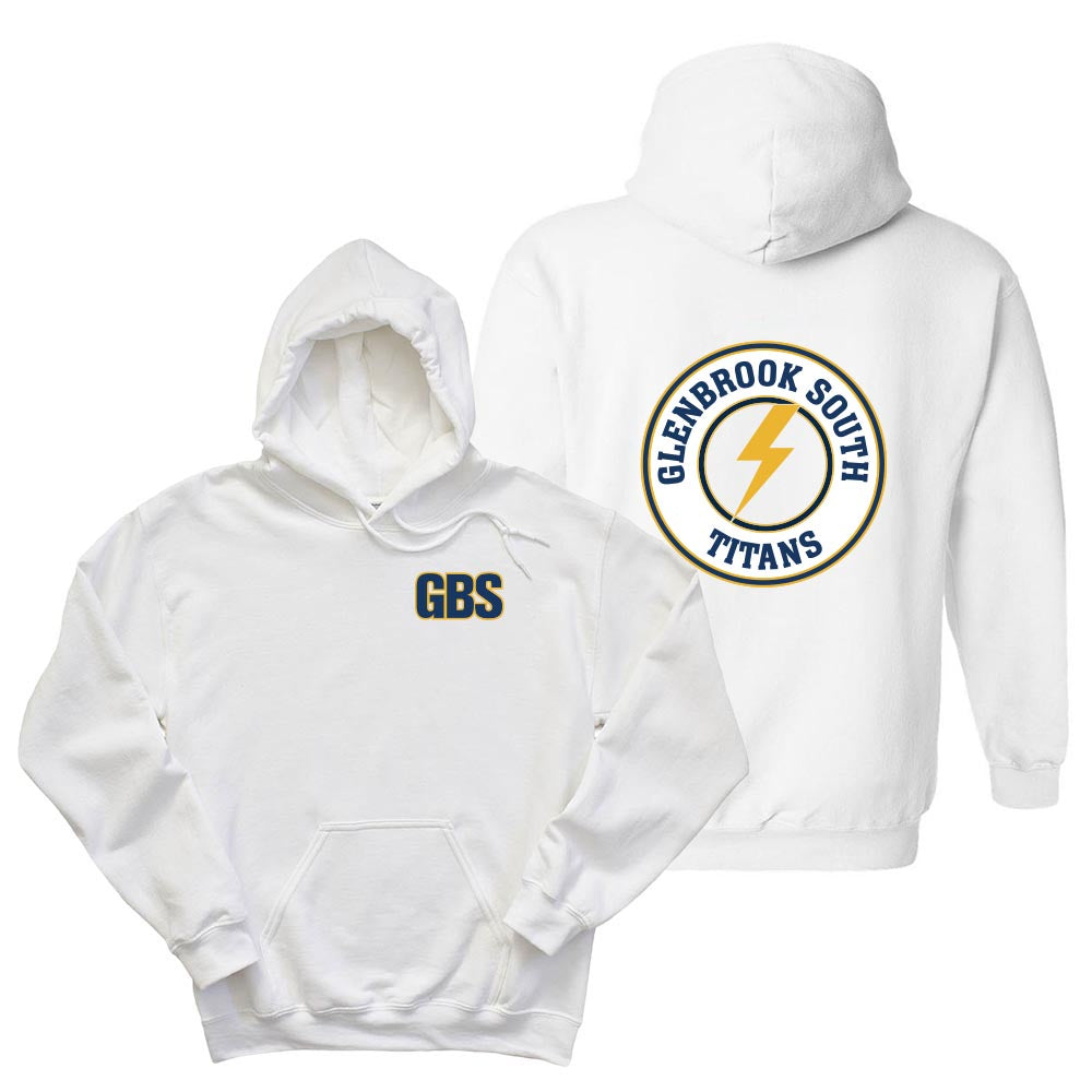 GBS Circle Bolt ~ Hoodie ~ Glenbrook South High School Booster Club
