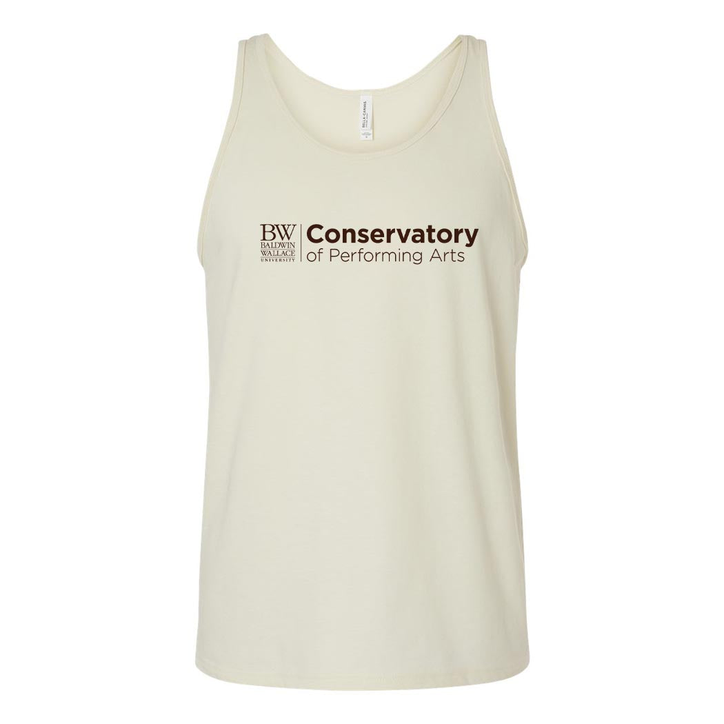 Conservatory Logo ~ Tank Top ~ Baldwin Wallace Conservatory of Performing Arts