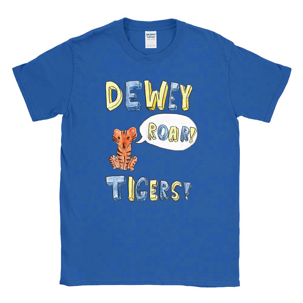 2025 Dewey Pride Winning Design ~ Cotton T-Shirt ~ Dewey Elementary School
