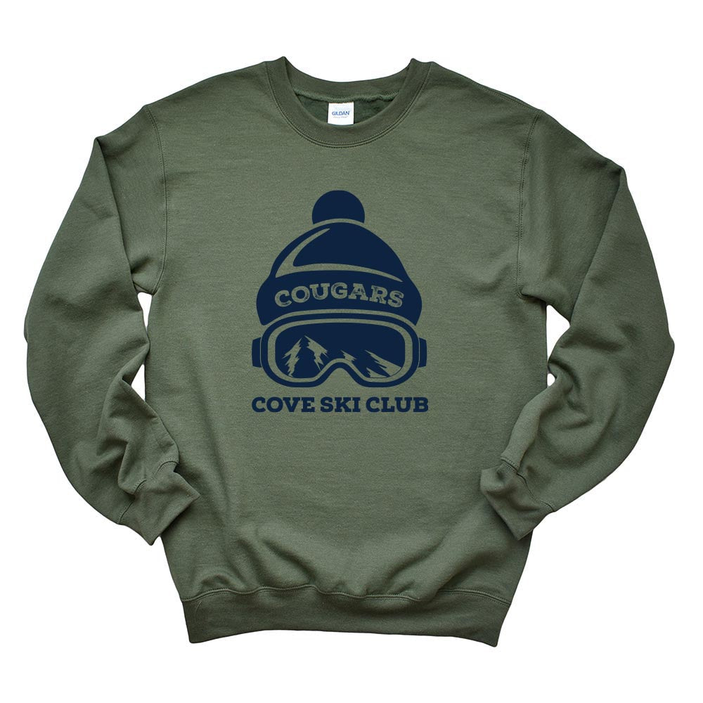 Cove Ski Club ~ Crewneck Sweatshirt ~ The Cove School