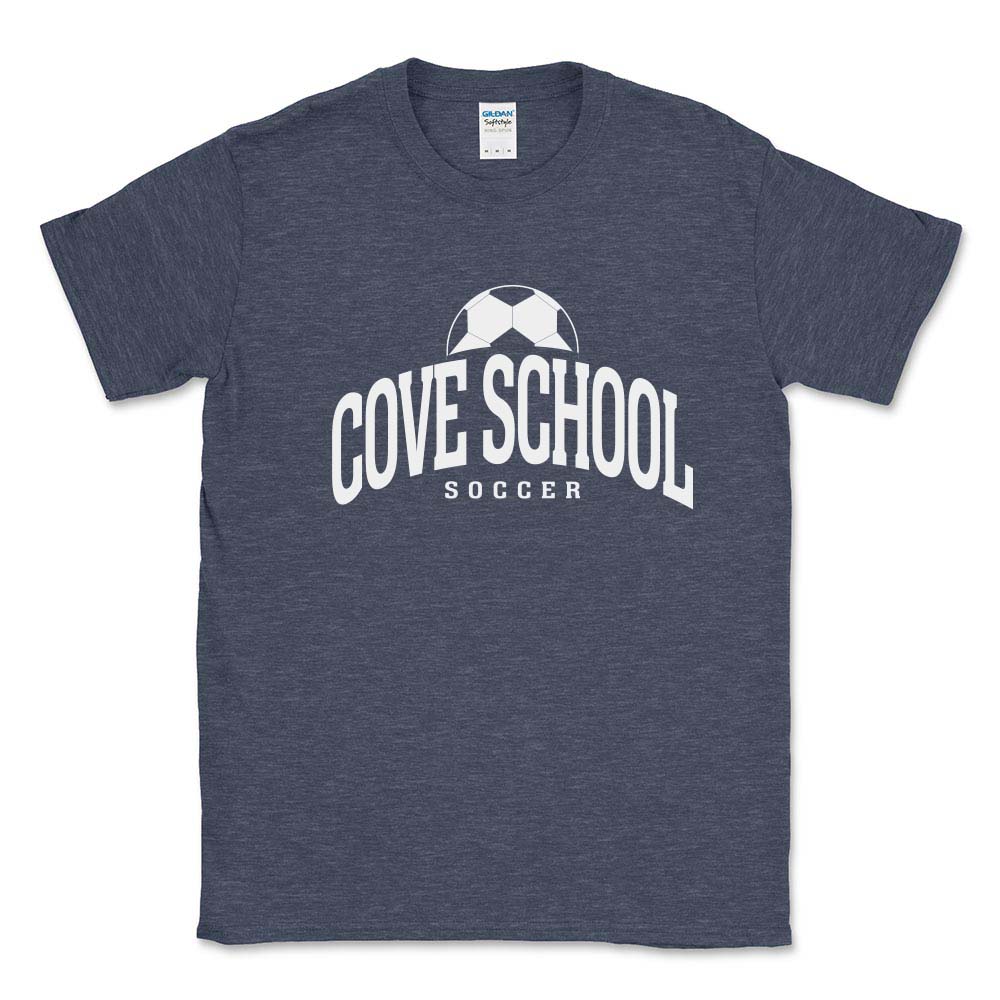 Soccer ~ Cotton T-Shirt ~ The Cove School