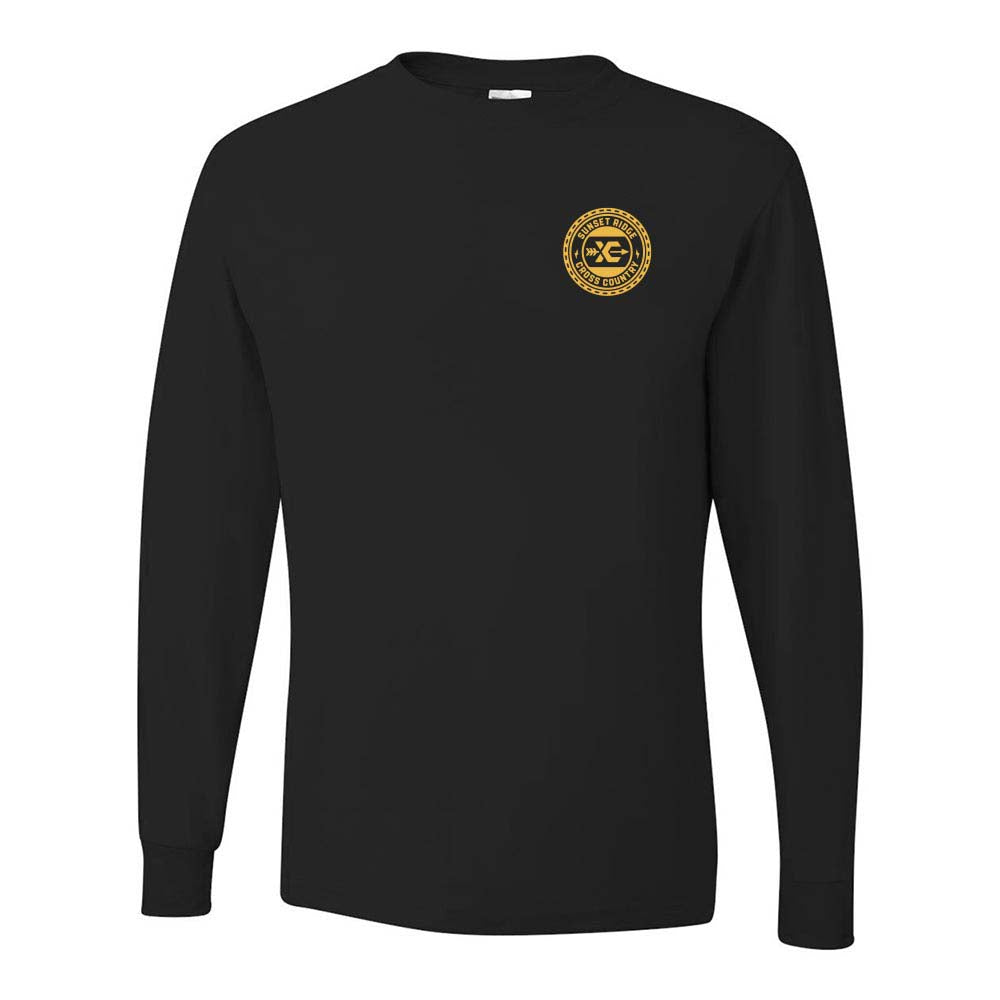 Cross Country Logo ~ 50/50 Long Sleeve T-Shirt ~ Sunset Ridge Middle School