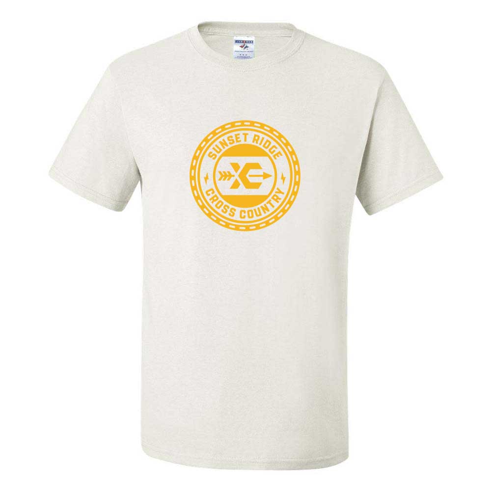 Cross Country Logo ~ Cotton T-Shirt ~ Sunset Ridge Middle School