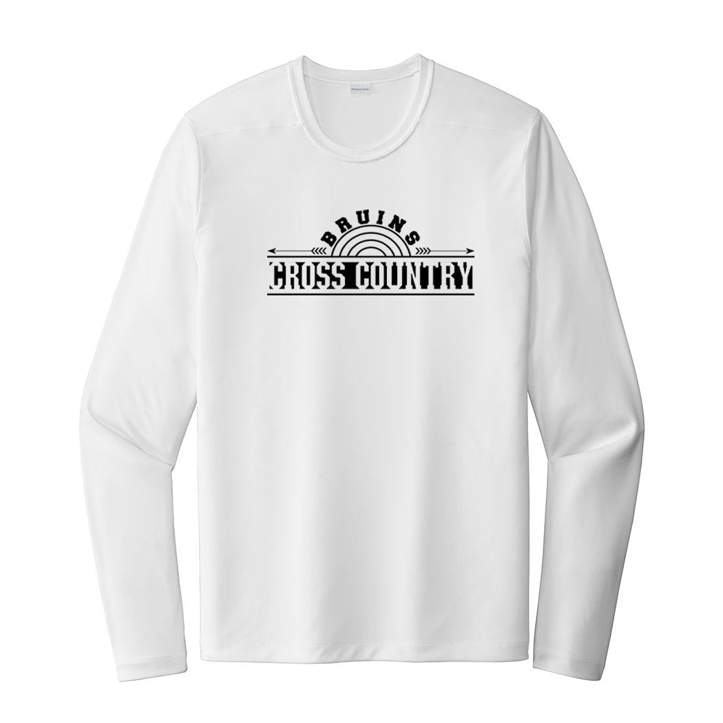 Cross Country Block ~ Long Sleeve Performance Tee ~ St. Robert Bellarmine Academy