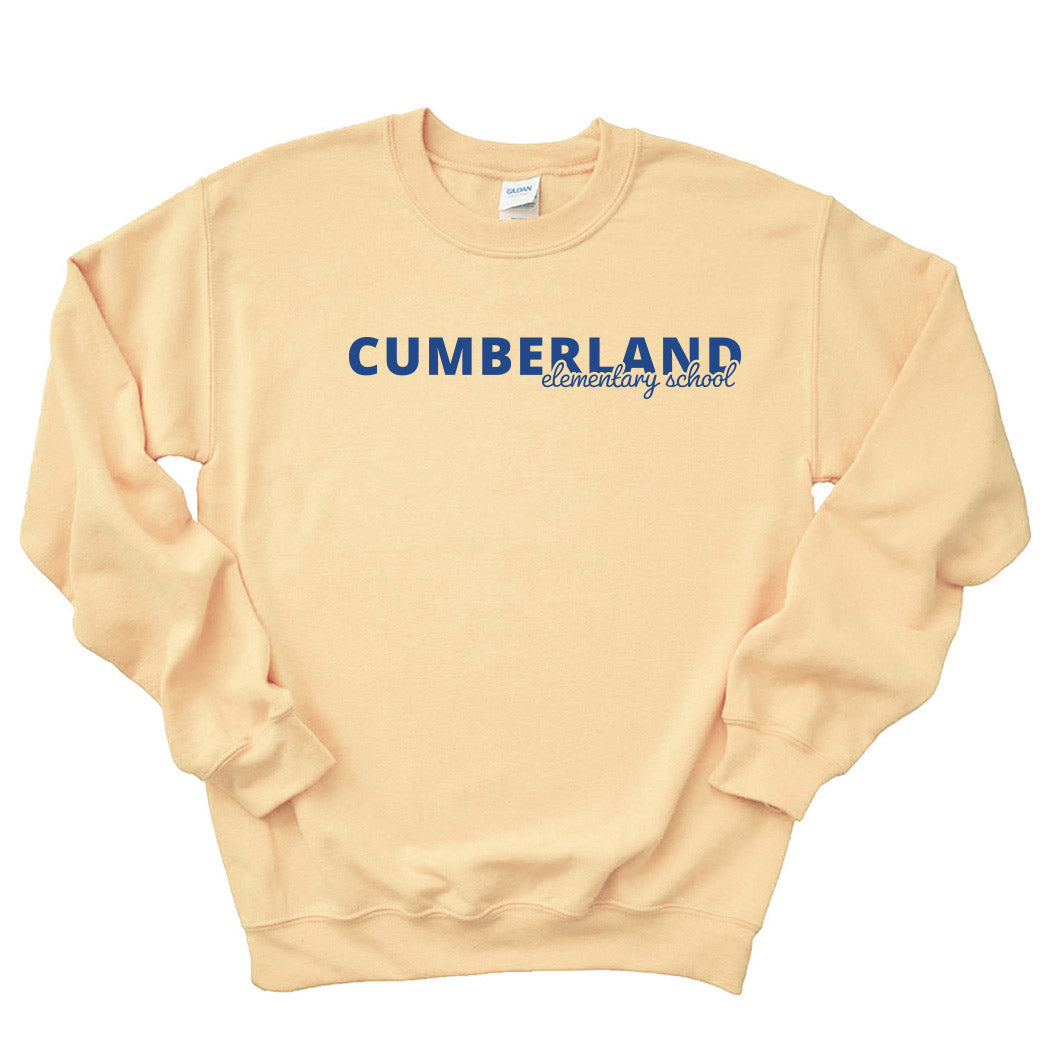 Cumberland Elementary ~ Crewneck Sweatshirt ~ Cumberland Elementary School