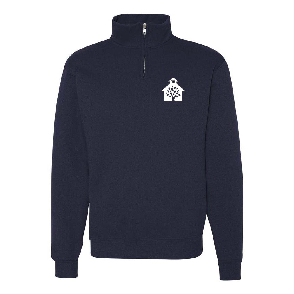 D15 Icon ~ Quarter Zip Sweatshirt ~ District 15