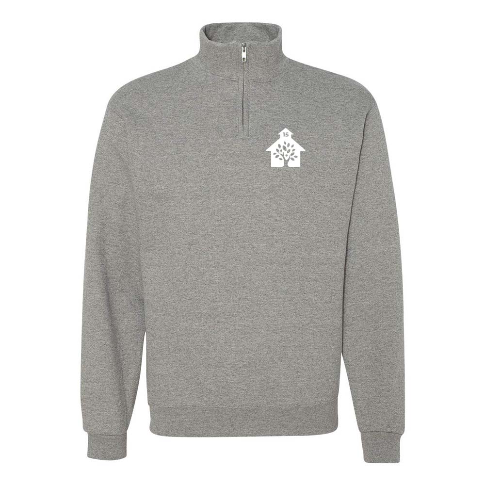 D15 Icon ~ Quarter Zip Sweatshirt ~ District 15