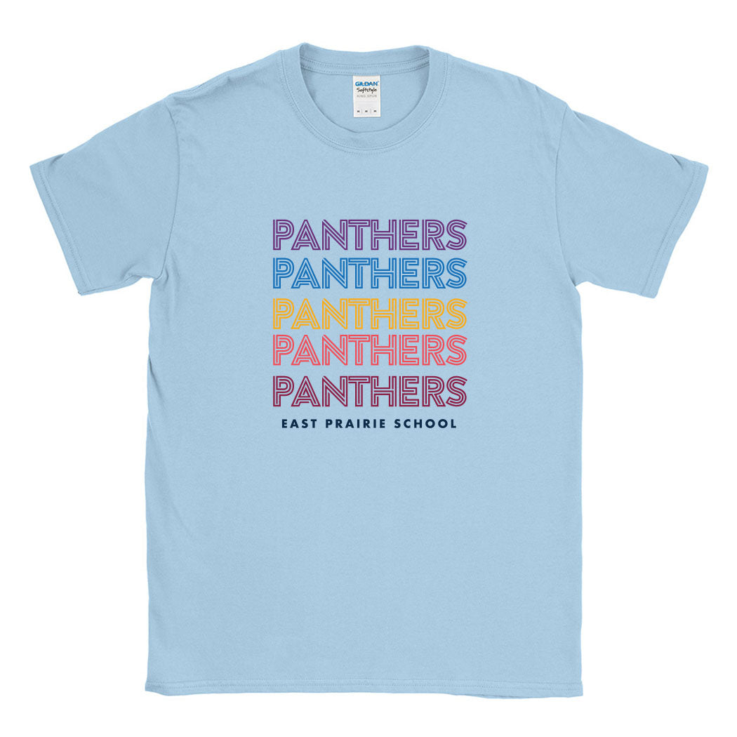 Deco Repeater ~ Cotton T-Shirt ~ East Prairie School