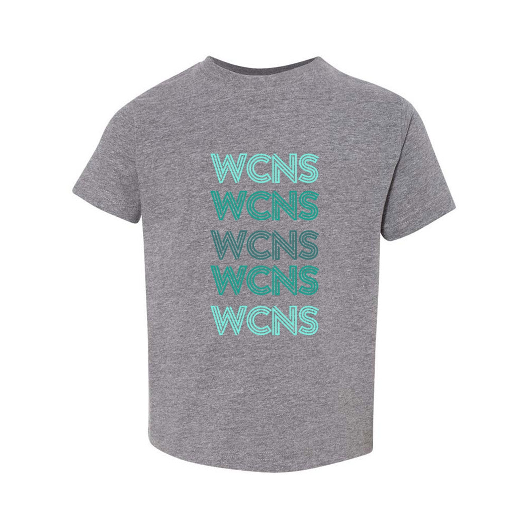Deco Repeater ~ Toddler Jersey T-Shirt ~ Winnetka Community Nursery School-granite heather