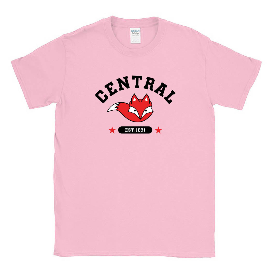 Est. 1871 Mascot ~ Cotton T-Shirt ~ Central Elementary School