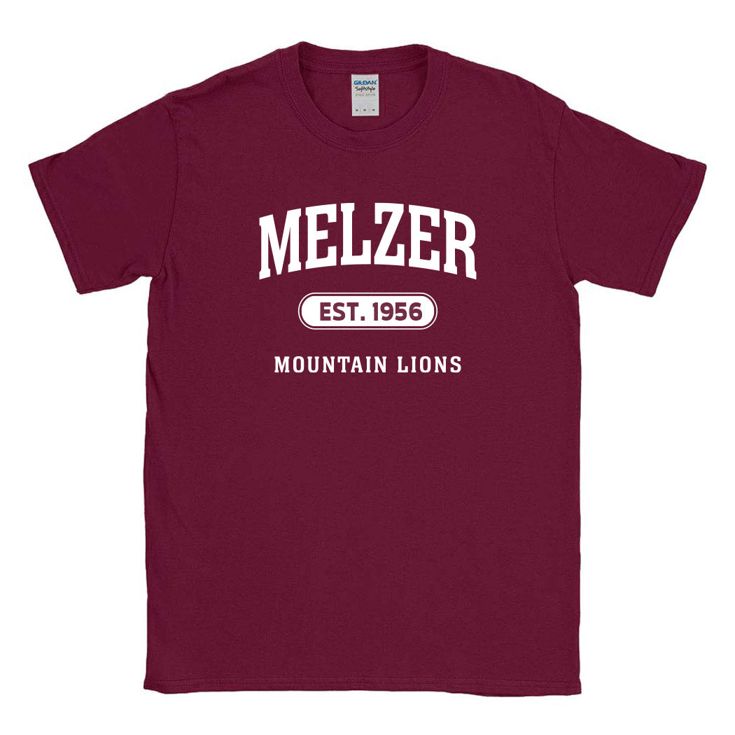 Est 1956 - Melzer ~ Cotton T-Shirt ~ Melzer Elementary School