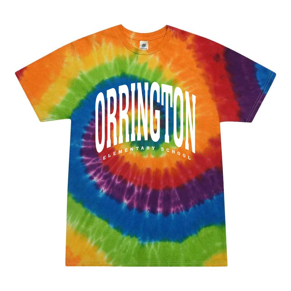 Extended Arc ~ Tie Dye T-Shirt ~ Orrington Elementary School