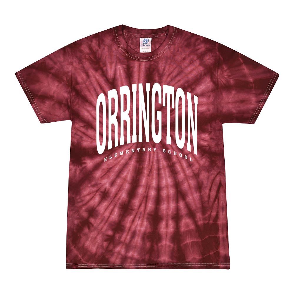 Extended Arc ~ Tie Dye T-Shirt ~ Orrington Elementary School