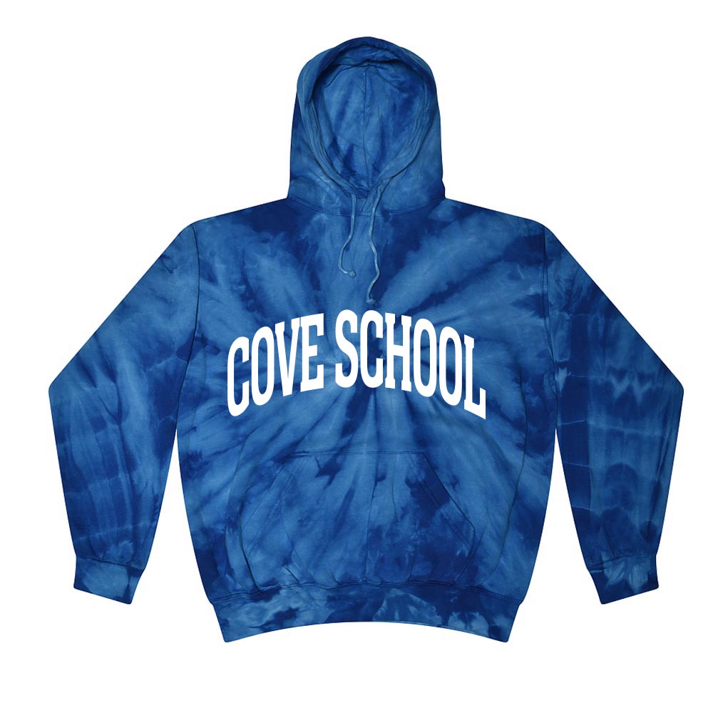 Extended Arc ~ Tie-Dye Hoodie ~ The Cove School