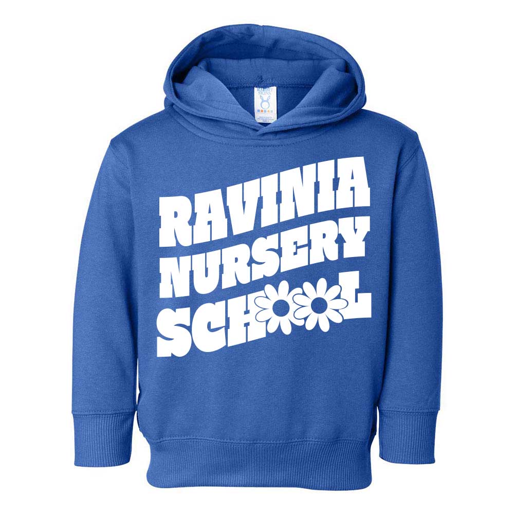Daisy Flag ~ Toddler Hoodie ~ Ravinia Nursery School