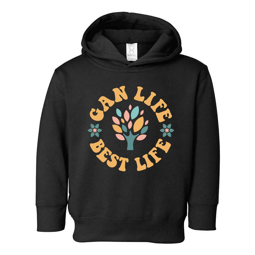 Gan Life ~ Toddler Hoodie ~ Gan Montessori-black
