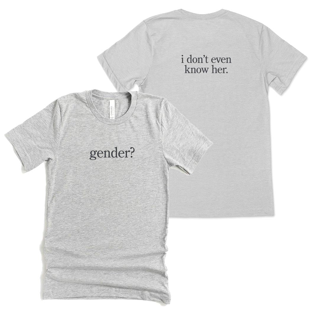 Gender? ~ Youth Jersey T-Shirt ~ humanKIND