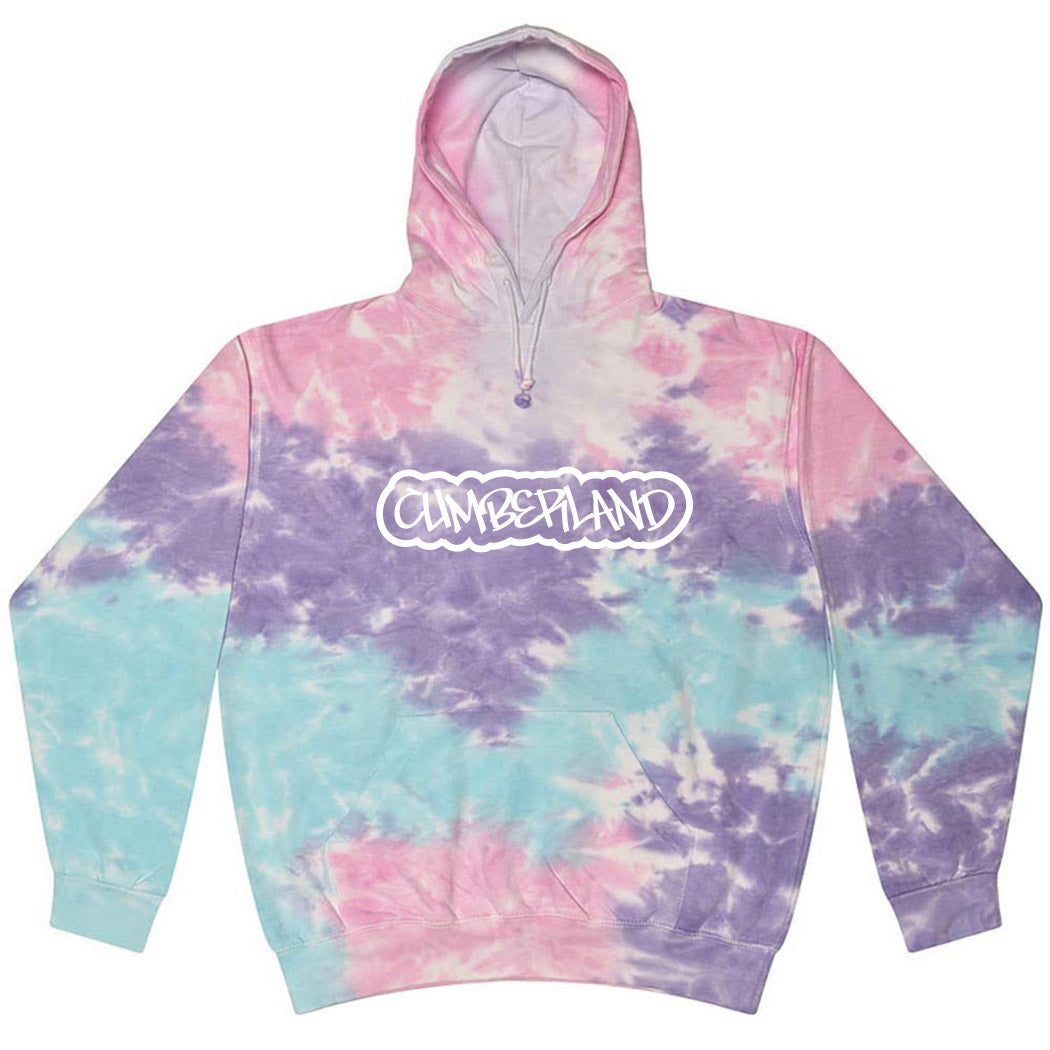 Graffiti - Cumberland ~ Tie-Dye Hoodie ~ Cumberland Elementary School