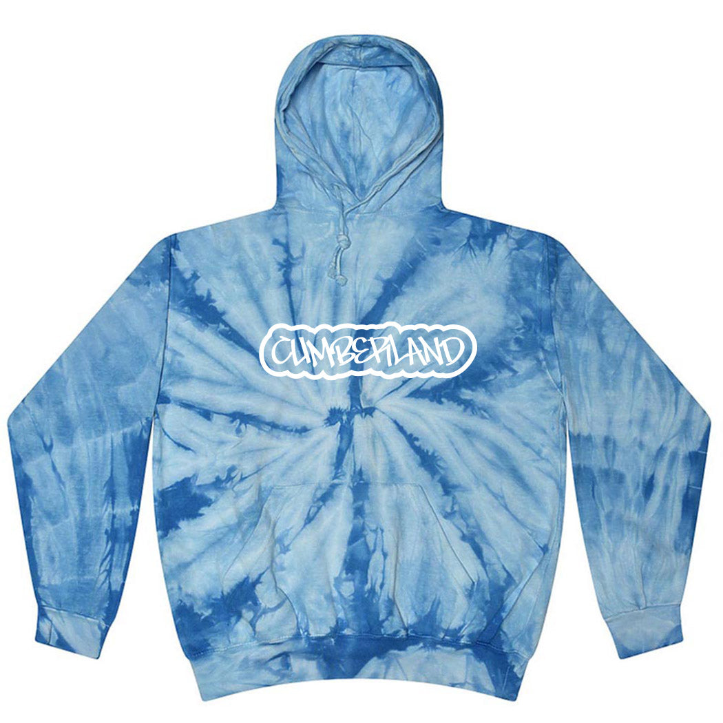 Graffiti - Cumberland ~ Tie-Dye Hoodie ~ Cumberland Elementary School