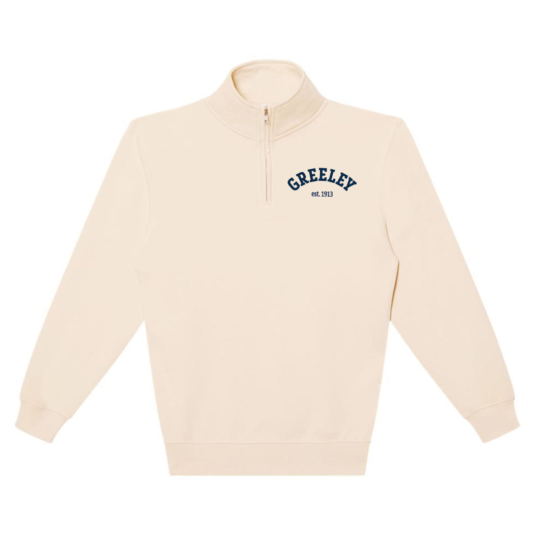 Heritage Arc ~ 1/4 Zip Sweatshirt ~ Greeley Elementary School