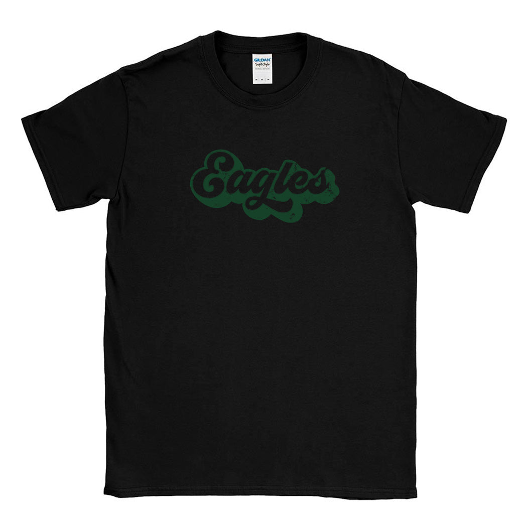 Groovy Script Eagles ~ Cotton T-Shirt ~ St. John Berchmans