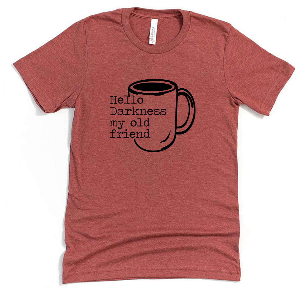 Hello Darkness, My Old Friend ~ Jersey T-Shirt ~ humanKIND