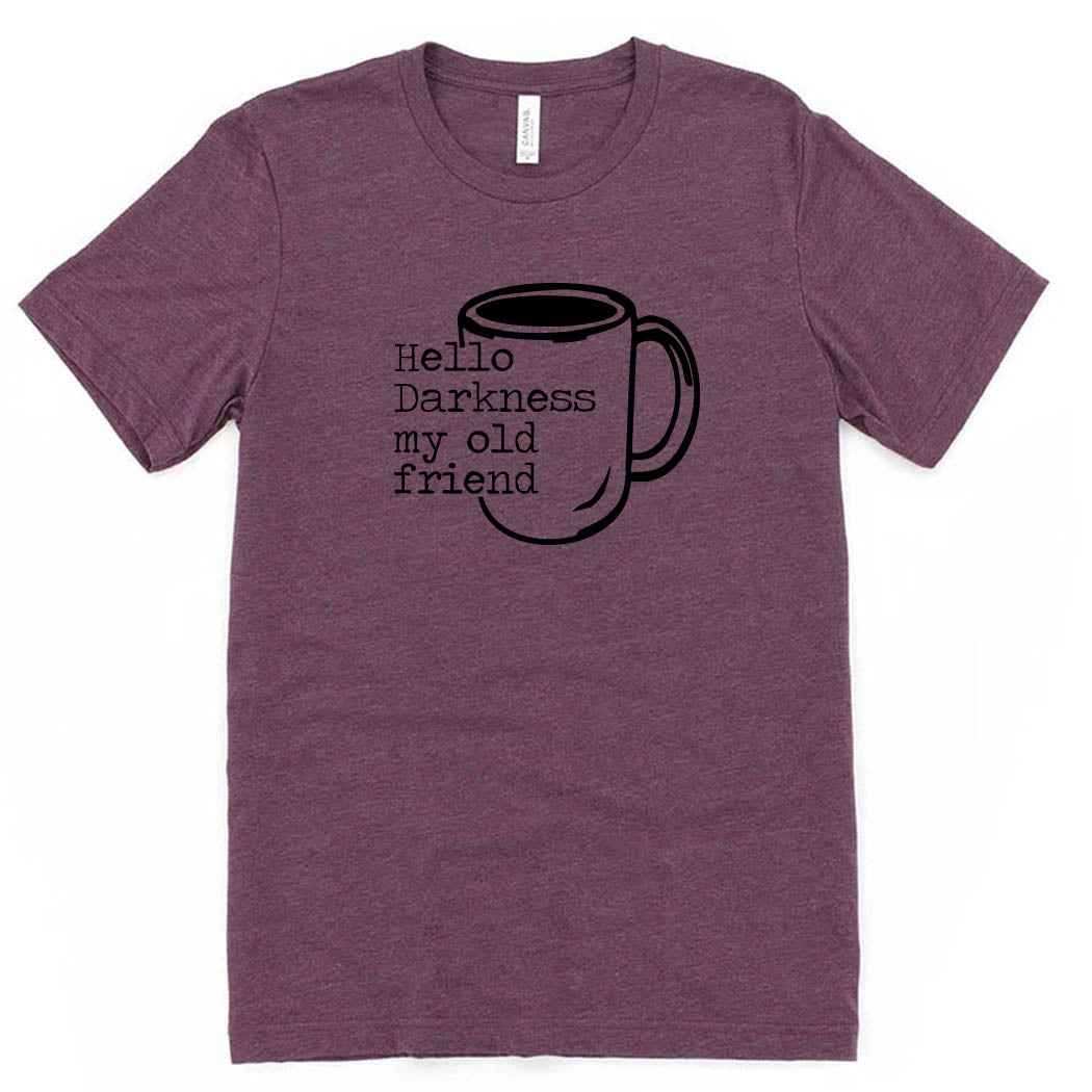 Hello Darkness, My Old Friend ~ Jersey T-Shirt ~ humanKIND